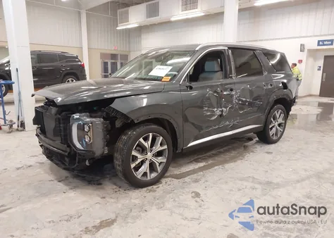 2021 Hyundai Palisade Sel из США, поврежденный, VIN KM8R4DHEXMU218945